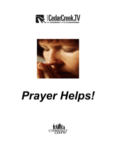 FACTS On Prayer