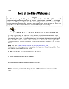 Lord of the Flies Webquest