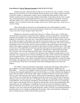 Famous romans tiberius gracchus picture