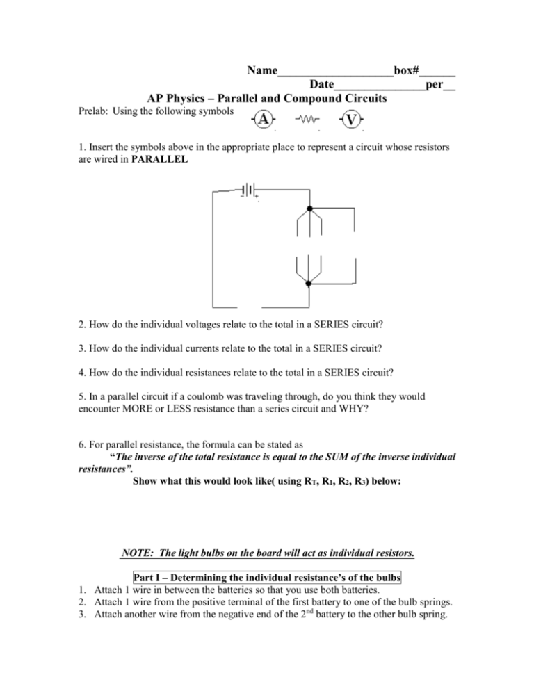 AP_Physics_B_-_Parallel_Circuit_Lab