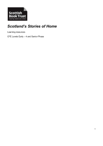 Scotland`s Stories of Home Learning Resources