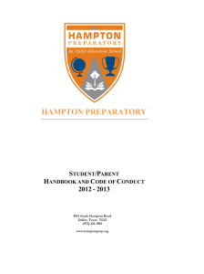 Student Handbook - Uplift Education