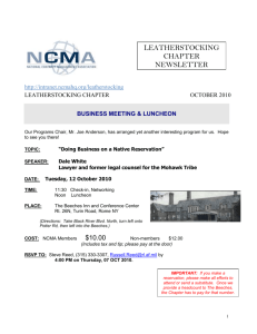 NEWSLETTER - National Contract Management Association