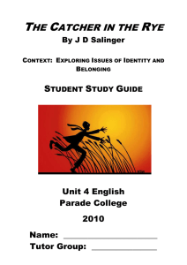 Student Resources - year12englishjes2010