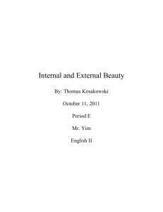 Internal and External Beauty.doc