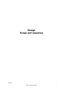 Section 3: Course design