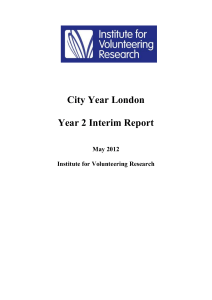2. Overview of City Year London in Year 2