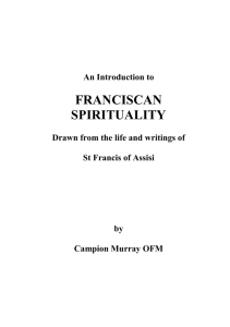 Franciscan Spirituality