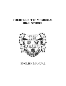TOURTELLOTTE MEMORIAL HIGH SCHOOL