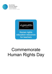 Word - Australian Human Rights Commission