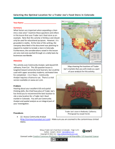 Performing Analysis with ArcGIS Desktop