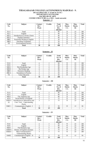 English syllabus.doc - Thiagarajar College