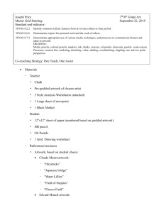 ARTIFACT 2: Grid Drawing Lesson Plan