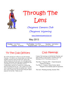 The Cheyenne Camera Club