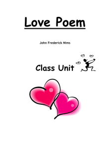 Love Poem - hobsons5