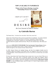 Impatient with Desire Press Release