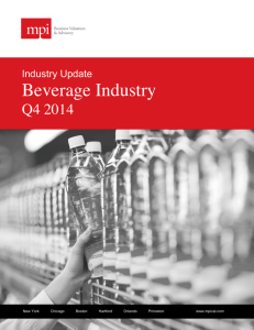 Beverage Industry - Management Planning, Inc.