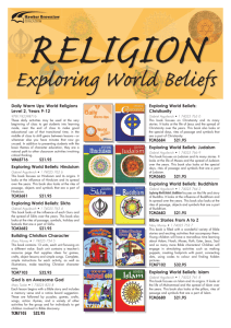 Religion-Exploring World Beliefs