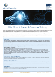 IBM Cloud & Smarter Infrastructure Training