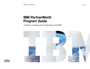 IBM PartnerWorld Program Guide