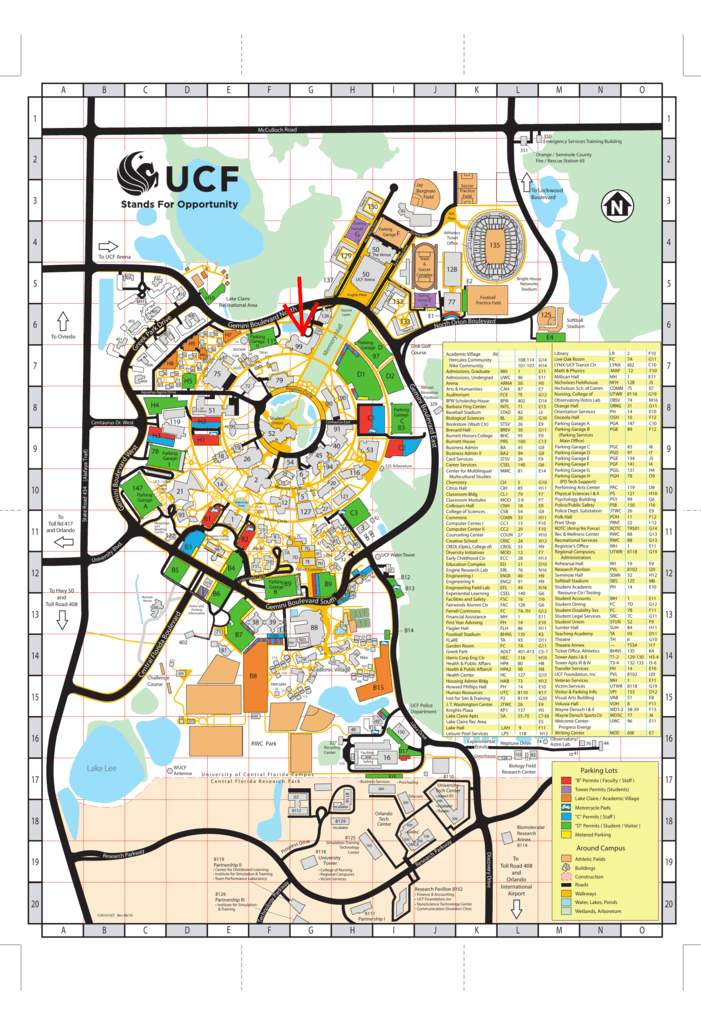Ucf Campus Map Pointofcare Net