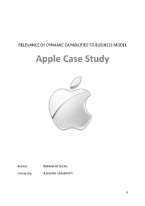 Apple Case Study