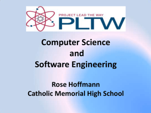 Computer Science and Software Engineering