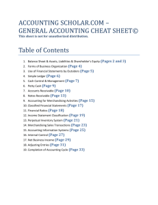 accounting scholar.com – general accounting cheat sheet