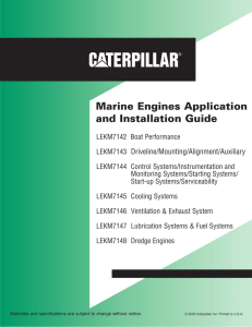 Marine Engines Application And Installation Guide