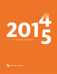 2014 2015 Faculty Handbook