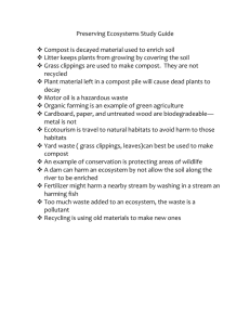 Preserving Ecosystems Study Guide