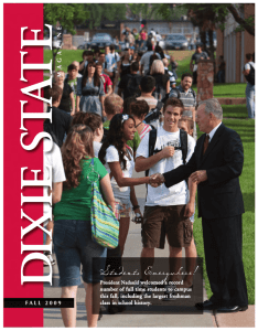 Fall 2009 - Dixie State University