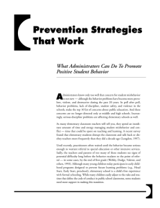 Prevention Strategies that Work - Center for Effective Collaboration