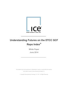 Understanding Futures on the DTCC GCF Repo Index