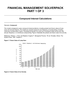 FINANCIAL MANAGEMENT SOLVERPACK PART 1 OF 3