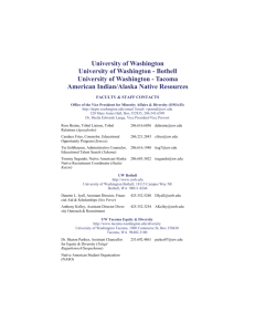 Native Resources @ UW - University of Washington