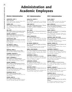Administrative and Academic Employees