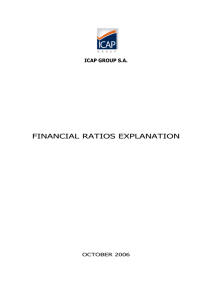 financial ratios explanation