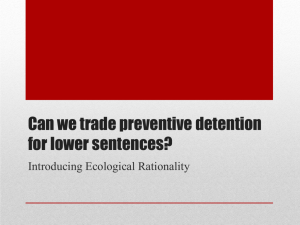 Trading Sentence Length for Preventive Detention