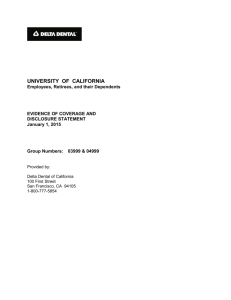 Delta Dental PPO - UCnet - University of California