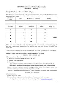 10 - General Chemistry