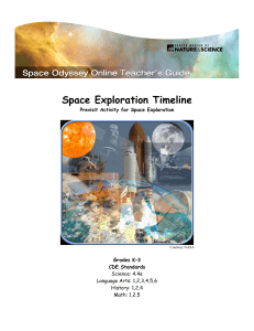 Space Exploration Timeline