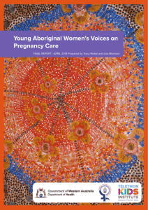 Young Aboriginal Women's Voices on Pregnancy Care