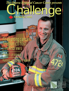 Firefighting cancer: Telethon co-host Jim Andrews Firefighting