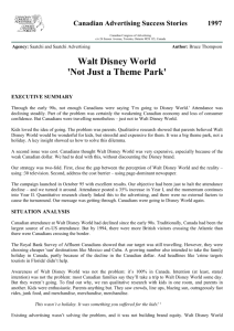 Walt Disney World 'Not Just a Theme Park'