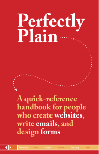 A quick-reference handbook for people who create websites, write