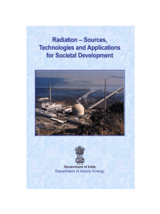 Radiation – Sources, Technologies and Applications for Societal