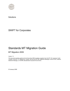 Standards MT Migration Guide