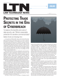 protecting trade secrets in the era of cyberbreach