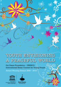 “Youth Envisioning a Peaceful World” (2000 – 2010)